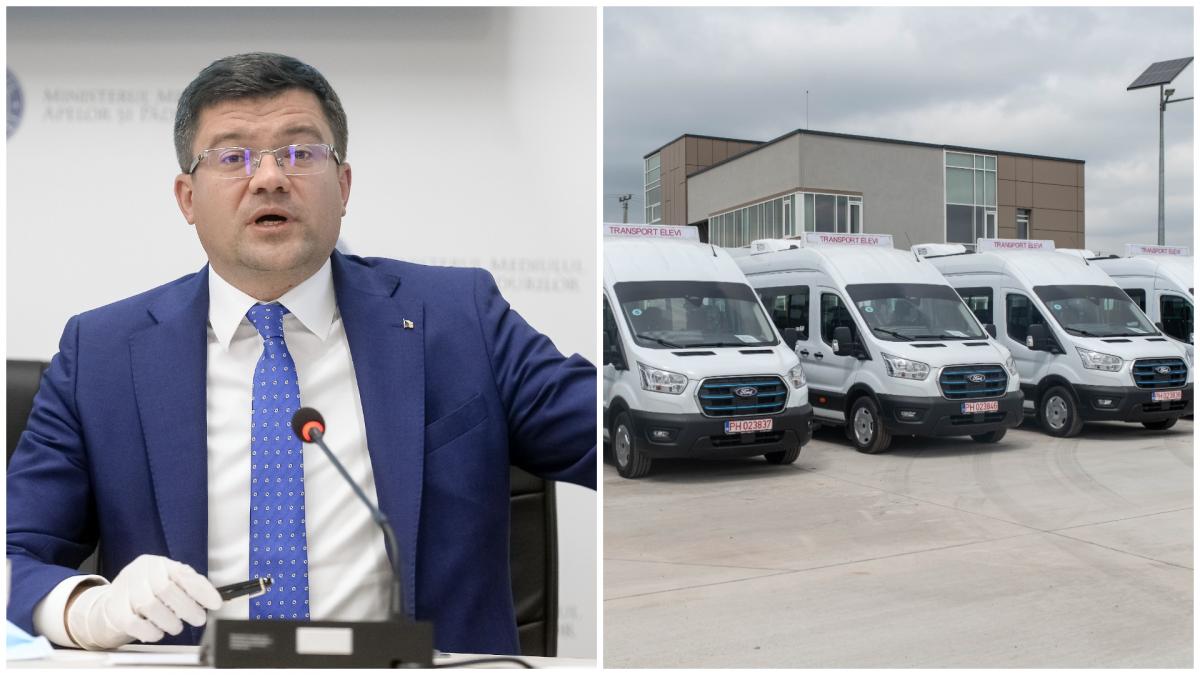 tun financiar cu microbuze scolare explicatii ale sefului CJ Iasi