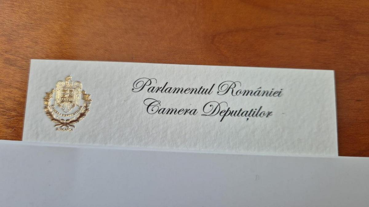 De ce costul unei carti de vizita in Parlament este triplu