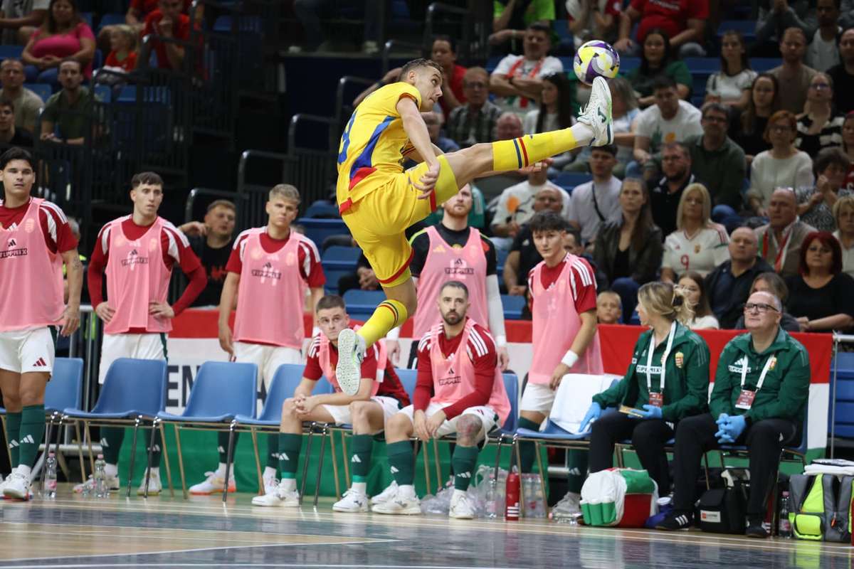 Nateonaladefutsal invinsa deUngaria in barajulEURO2026