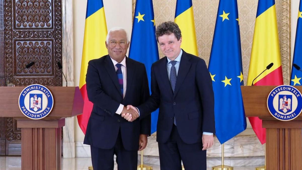 Nicisor Dan si Antonio Costa au discutat securitatea in Marea Neagra