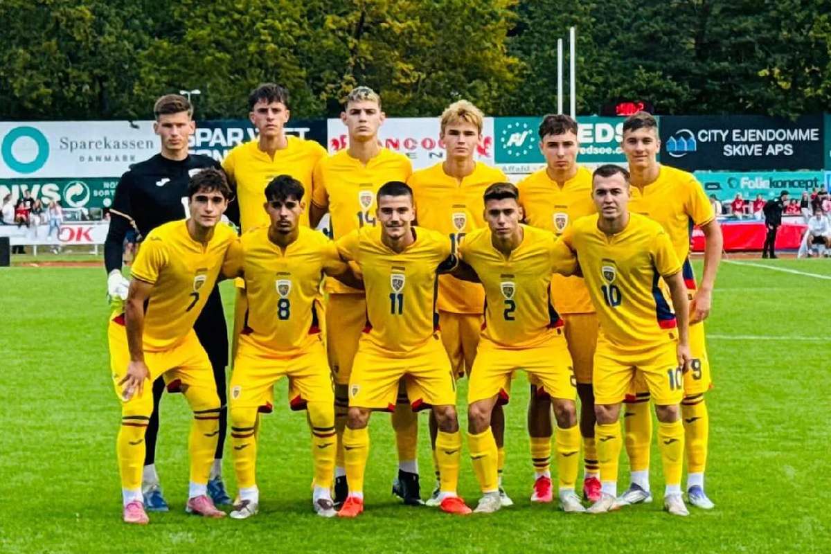 Romania U19 egal important in Danemarca Liga 2 reprezentata