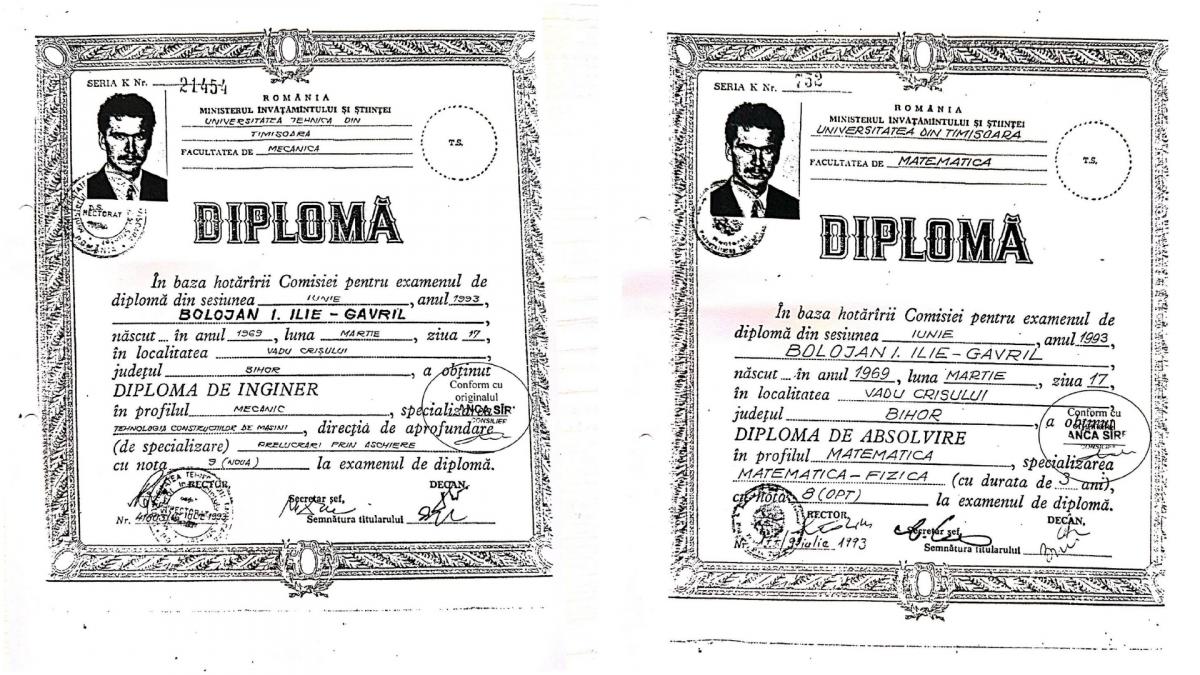 Ilie Bolojan a publicat diplomele pe Facebook1761226601