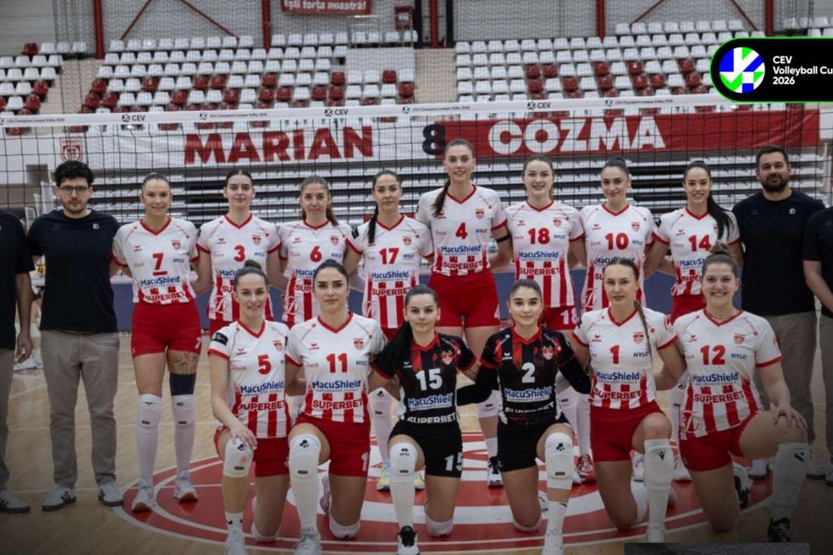 CS Dinamo Bucuresti eliminata din Cupa CEV la volei1764700672