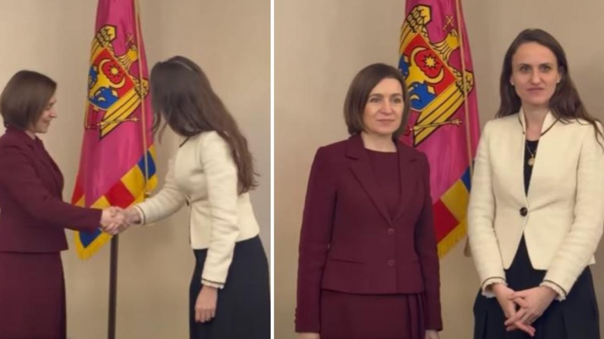 Maia Sandu si Oana Toiu intalnire la Chisinau1766495953