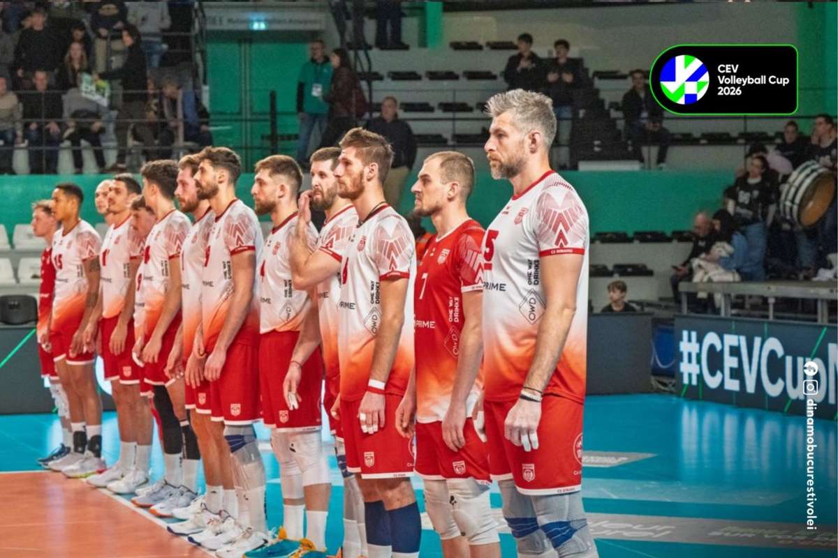 CS Dinamo Bucuresti eliminata in mod dramatic din Cupa CEV la volei masculin1769551054