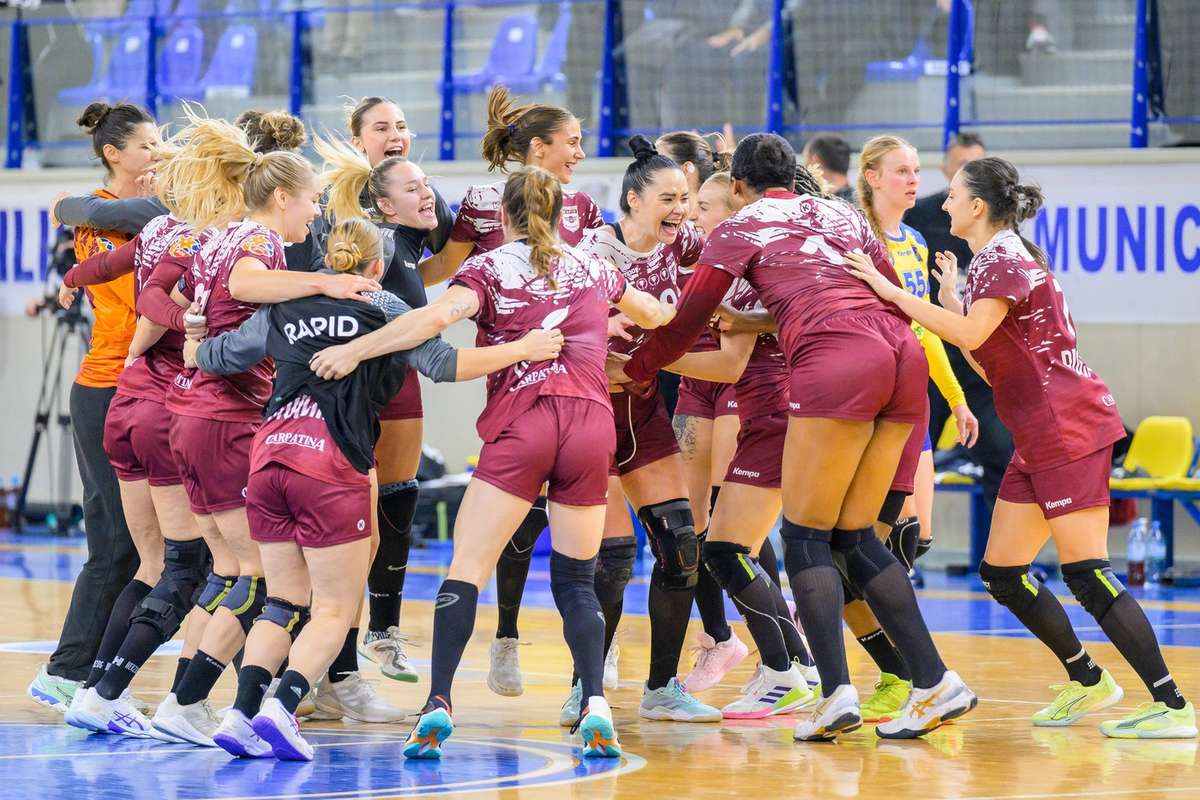 Rapid Bucuresti inregistreaza prima victorie in grupele Ligii Europeene EHF1769278703