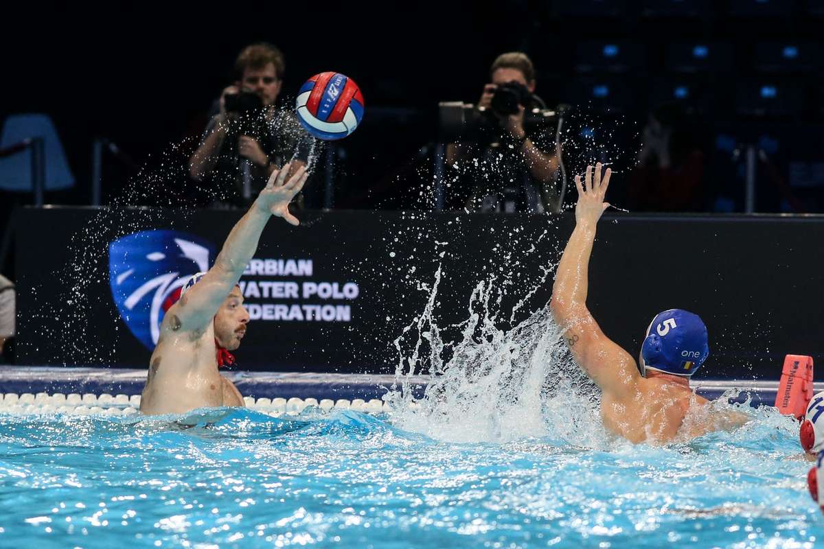 Romania a invins Georgia in etapa 2 a grupelor de la Campionatul European 2026 de polo masculin1768842511