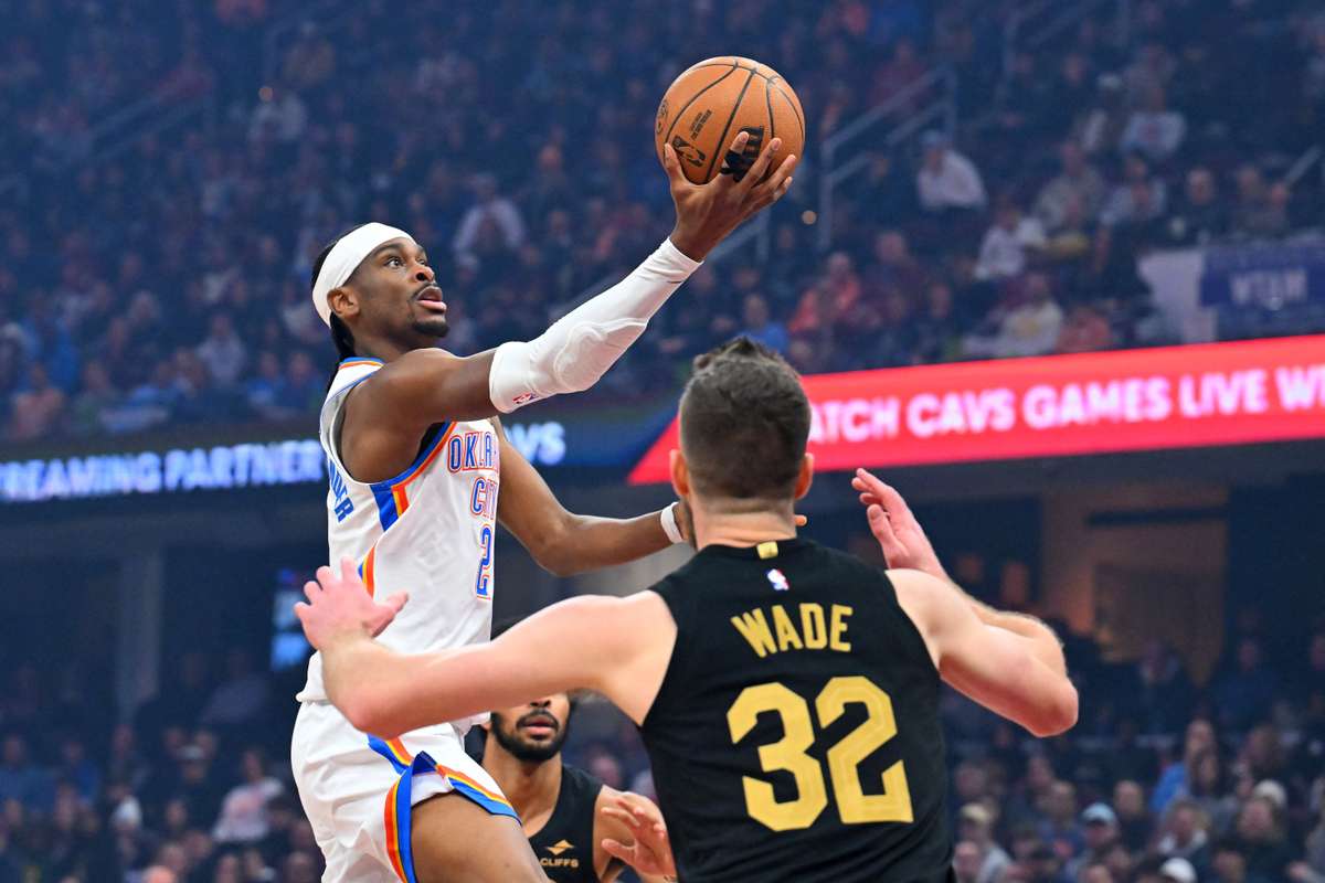 Shai Gilgeous Alexander crucial in victoria echipei campioanei NBA impotriva Cleveland Cavaliers1768888697