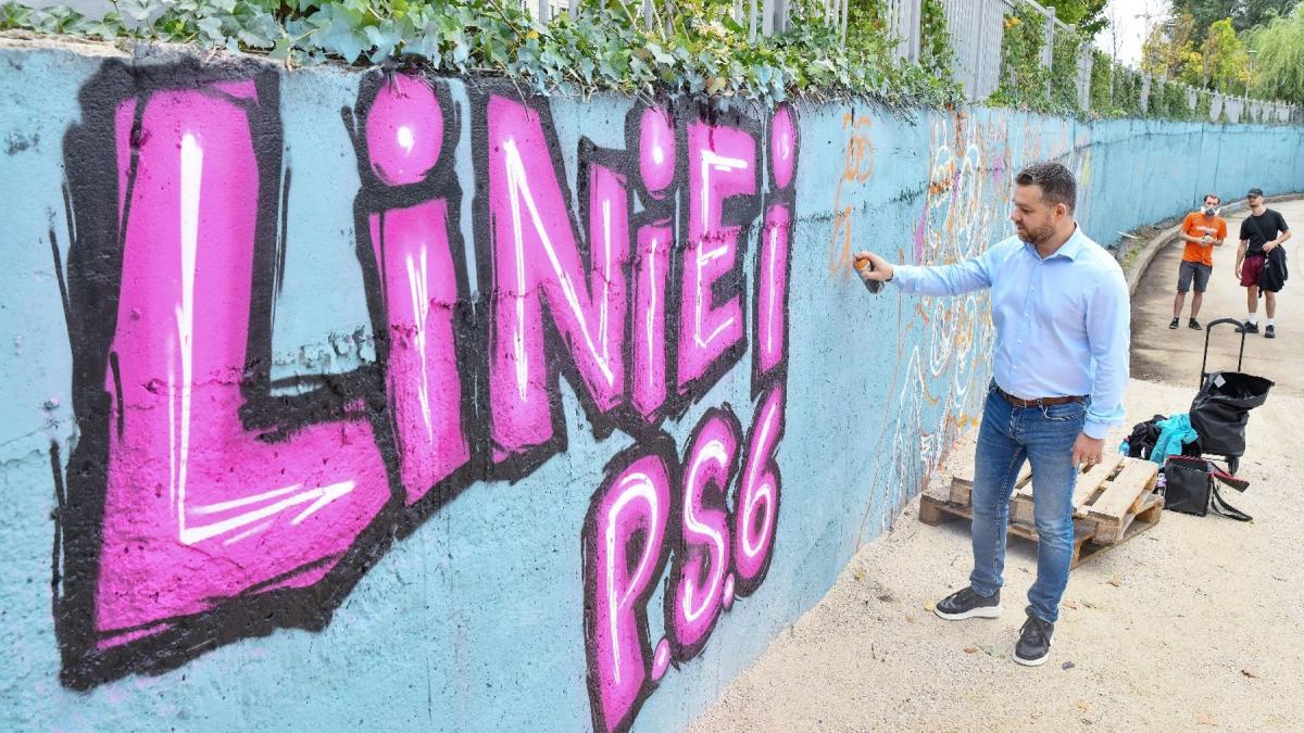 Ciprian Ciucu Ii invit pe autorii de graffiti sa gasim locuri unde sa se poata exprima nu1774371479