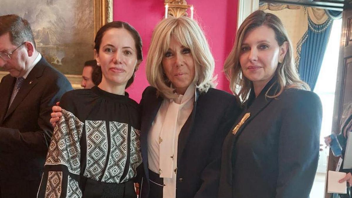 Mirabela Grdinaru alaturi de Brigitte Macron si Olena Zelenska la Casa Alba1774493861