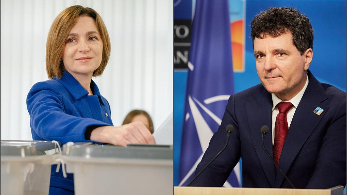 Maia Sandu Reunificarea cu Romania ar facilita integrarea Moldovei in UE dintr un mod mai rapid Nicusor Dan1777460399