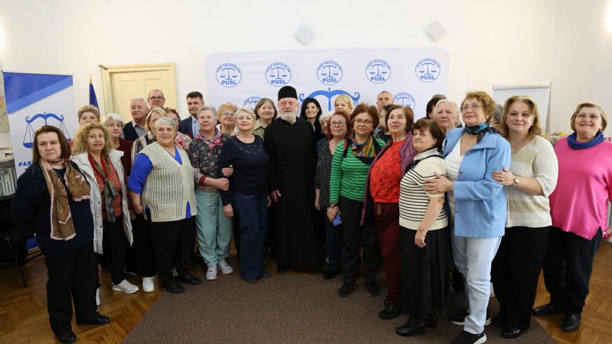 Organizatia seniorilor PUSL discutie despre traditii Pastele de altadata adus in prezent1775574473