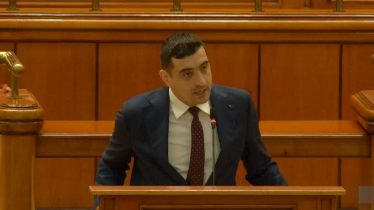 George Simion a declarat in discursul din Parlament ca AUR isi asuma o guvernare viitoare1777976371