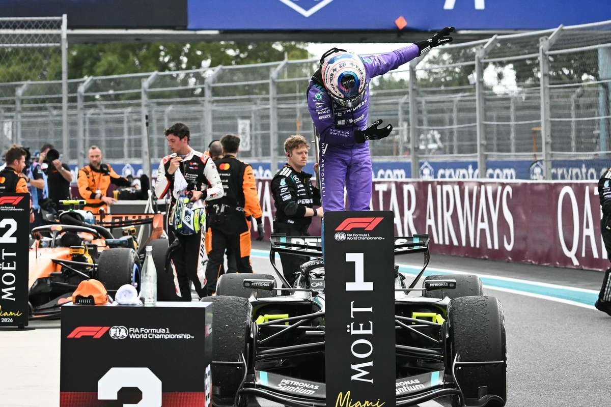 Kimi Antonelli castiga la Miami in fata celor doi piloti McLaren si isi extinde avantajul in clasament1777835971