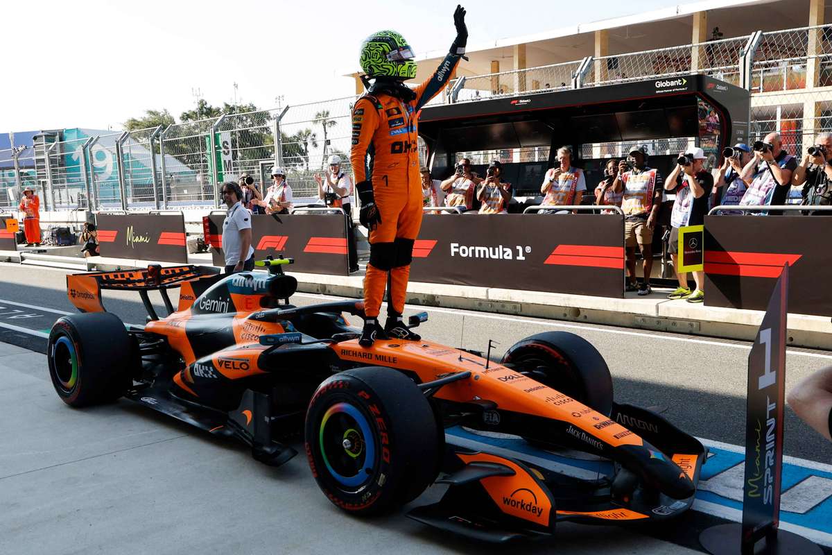 Lando Norris castiga pole ul in cursa sprint de la Miami Kimi Antonelli porneste de pe locul 21777693773