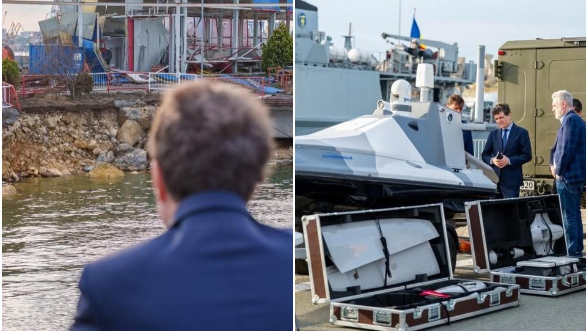 Nicușor Dan a vizitat dana 78 din Portul Constanța, unde a avut loc explozia dronei: „Am primit o prezentare...” 2 Nicuor Dan a vizitat dana 78 din Portul Constana unde a avut loc explozia dronei Am primit o prezentare1780780336