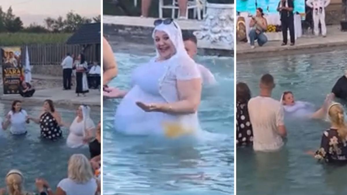 Diana Șoșoacă, spectacol ciudat la școala de vară SOS. A dansat îmbrăcată în piscină pe manele... 2 Diana Sosoaca spectacol ciudat la scoala de vara SOS A dansat imbracata in piscina pe manele1785766502