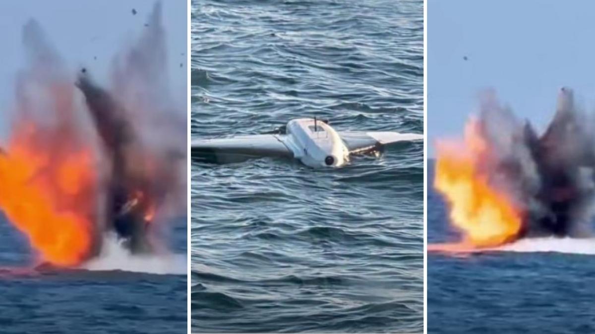 Dronele rusești s-au apropiat de platforma Neptun Deep. Miruță: "Erau în deriva, au fost distruse." 2 Dronele rusessti s au apropiat de platforma Neptun Deep Miruta Erau in deriva au fost distruse1786479273