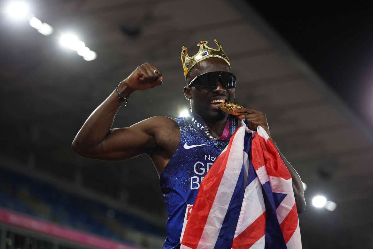 Romell Glave il depaseste pe campionul en titre Marcell Jacobs si castiga medalia de aur la 100m european1786519785