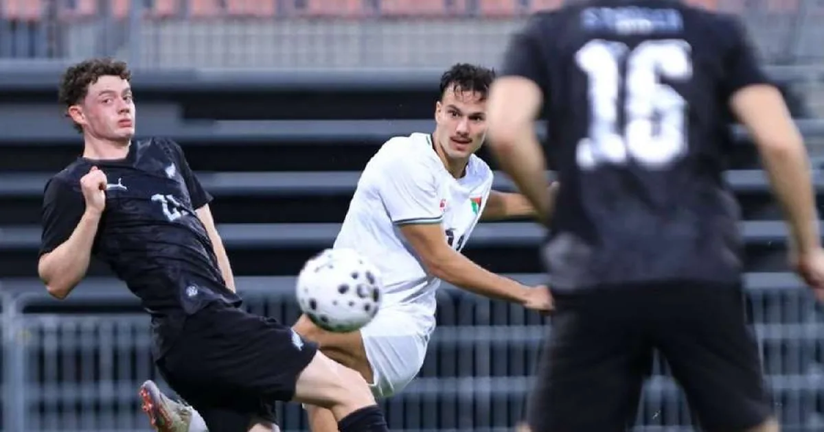 Al-Hamlawi, primul gol pentru Palestina! Atacantul Craiovei a înscris cu Noua Zeelandă 1 Al-Hamlawi, primul gol pentru Palestina! Atacantul Craiovei a înscris cu Noua Zeelandă