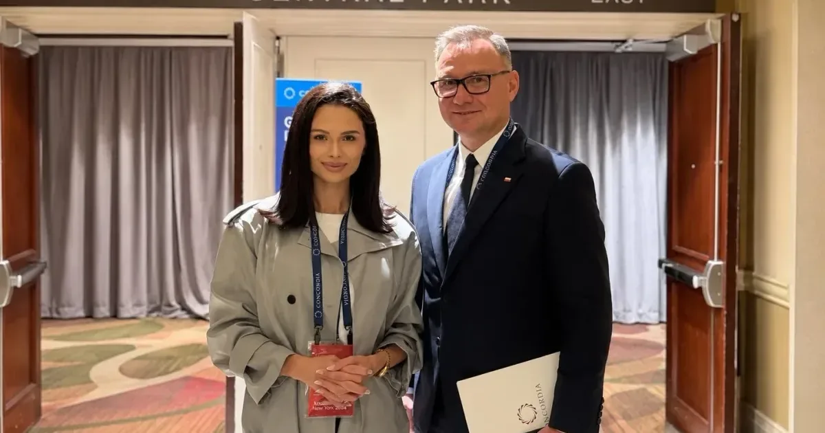 Ana Maria Păcuraru discută cu Andrzej Duda la summitul Concordia din marja Adunării ONU 2 Ana Maria Păcuraru discută cu Andrzej Duda la summitul Concordia din marja Adunării ONU