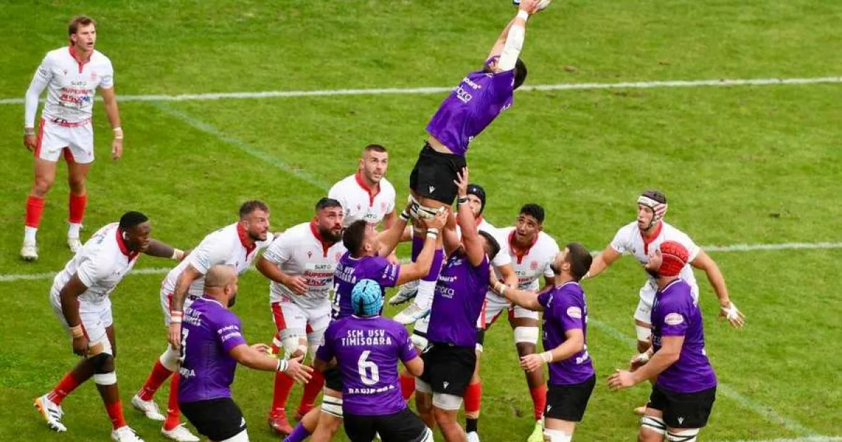 SCM USV Timișoara, campioană națională la rugby după prelungiri 2 SCM USV Timișoara, campioană națională la rugby după prelungiri