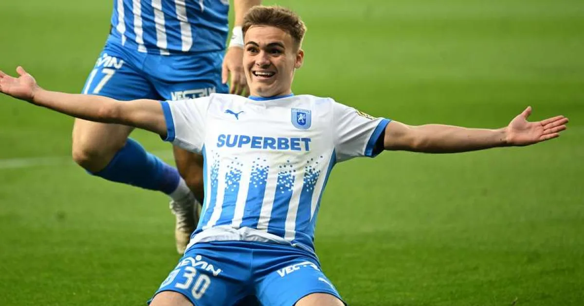 Universitatea Craiova are cel mai valoros jucător din Superligă. Cum arată podiumul 2 Universitatea Craiova are cel mai valoros jucător din Superligă. Cum arată podiumul
