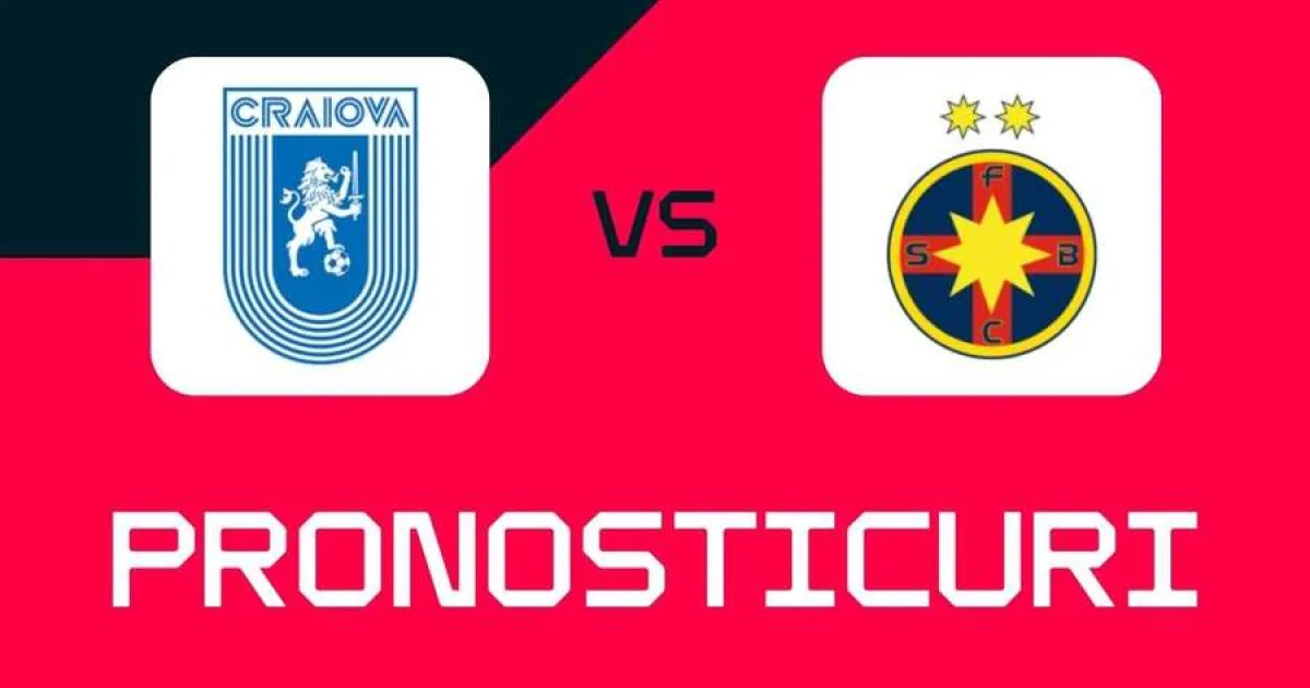 Universitatea Craiova - FCSB: Ponturi, pariuri și cote