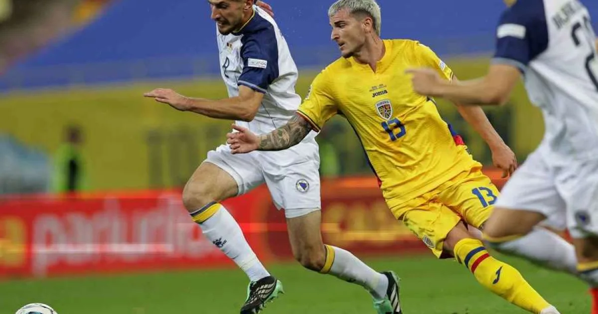 VIDEO Coșmar bosniac: România lui Hagi, învinsă clar pe Arena Națională