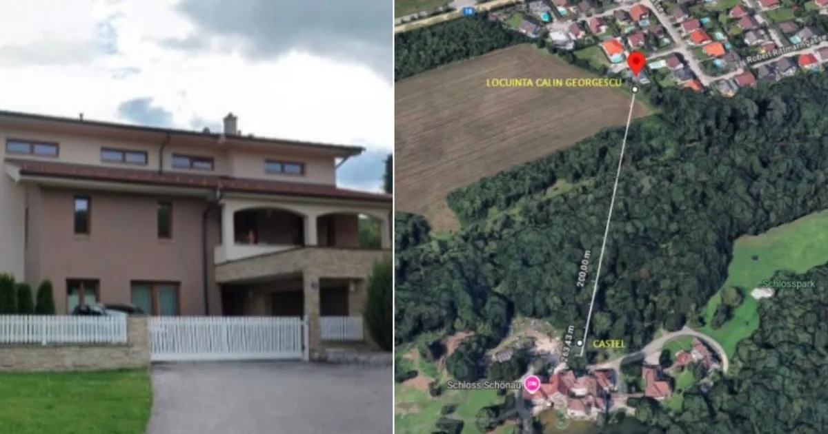 Vilele lui Călin Georgescu din Austria. Cristela avea cabinet în castelul vecin 2 Vilele lui Călin Georgescu din Austria. Cristela avea cabinet în castelul vecin