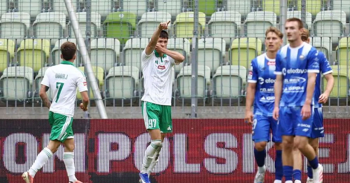 Vladislav Blănuță a înscris primul gol pentru Lechia Gdansk