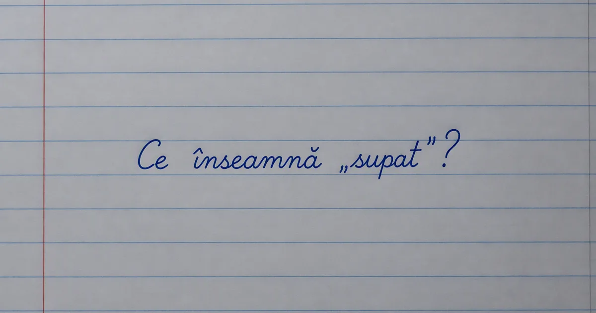 Ce înseamnă „supat” și de ce a stârnit atâtea controverse online
