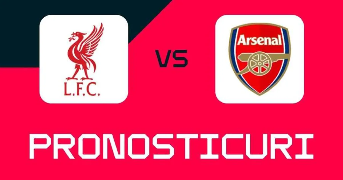 Liverpool – Arsenal: ponturi, cele mai bune pariuri și cote 3 Liverpool – Arsenal: ponturi, cele mai bune pariuri și cote